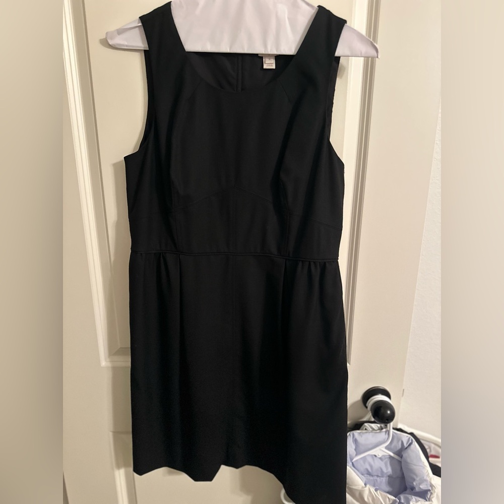 J. Crew Classic Black Mini Dress